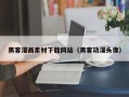 临猗黑客漫画素材下载网站（黑客动漫头像）